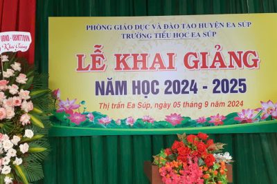 LỄ KHAI GIẢNG NĂM HỌC 2024 – 2025